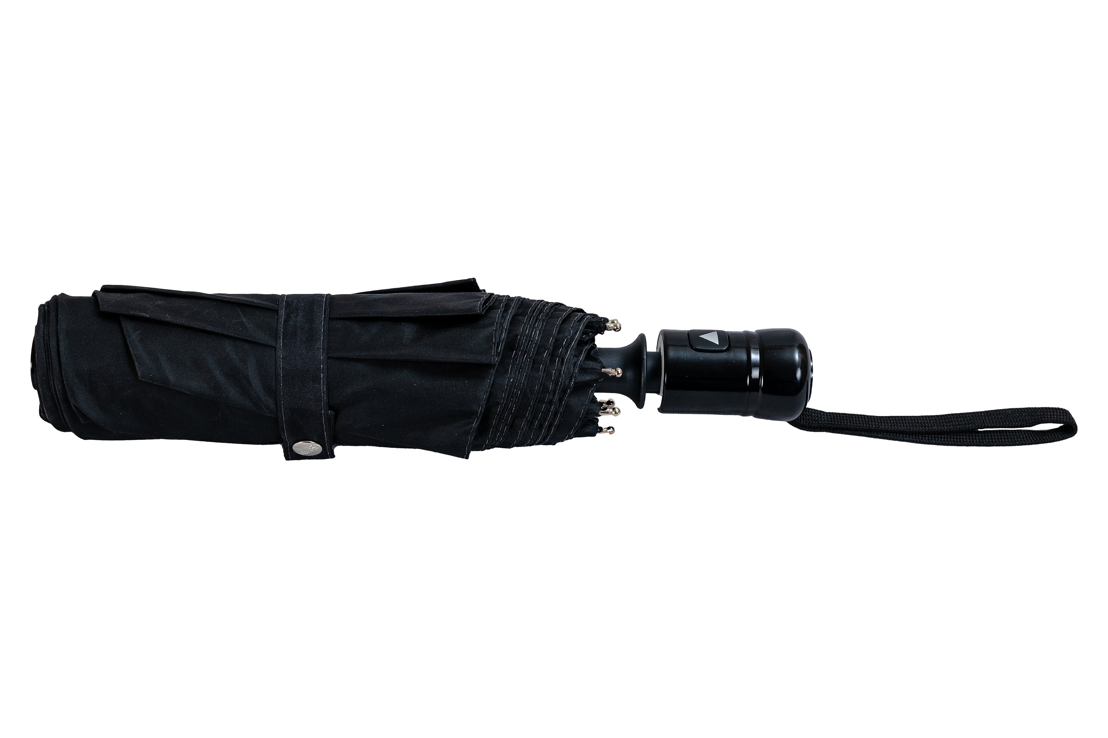 Golf Auto Mono Silver - Auto Open UV Protective Non-Foldable Umbrella