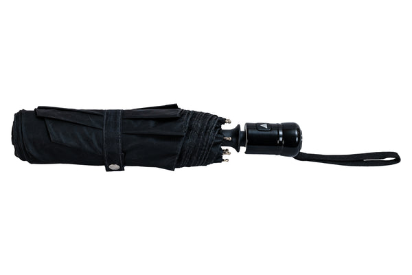 Golf Auto Mono Silver - Auto Open UV Protective Non-Foldable Umbrella