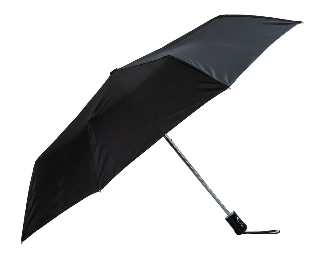 Golf Auto Mono Silver - Auto Open UV Protective Non-Foldable Umbrella
