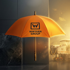 Golf Stretch - Auto Open UV Protective Non-Foldable Umbrella